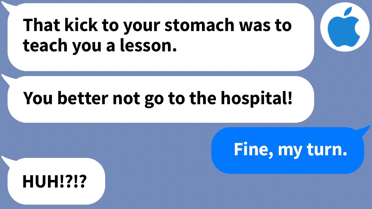 【Apple】MIL kicks DIL in her stomach when she tries to take a seat for a moment, but...