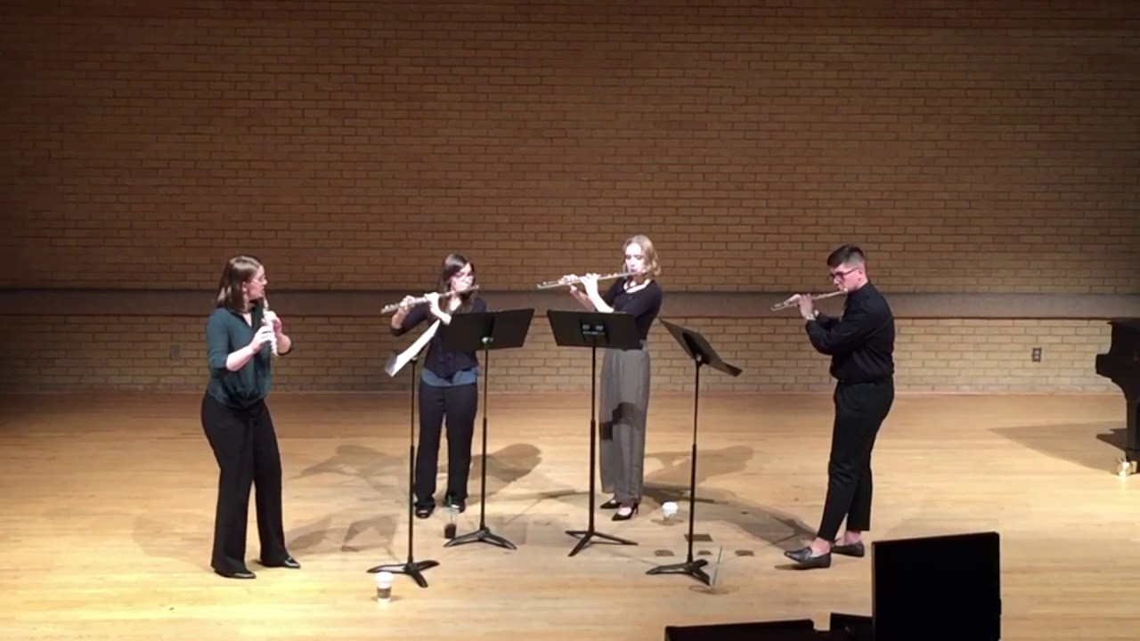 Coffee Nerves by Gary Schocker (ft. Shades Flute Quartet)--Alexandra Langley