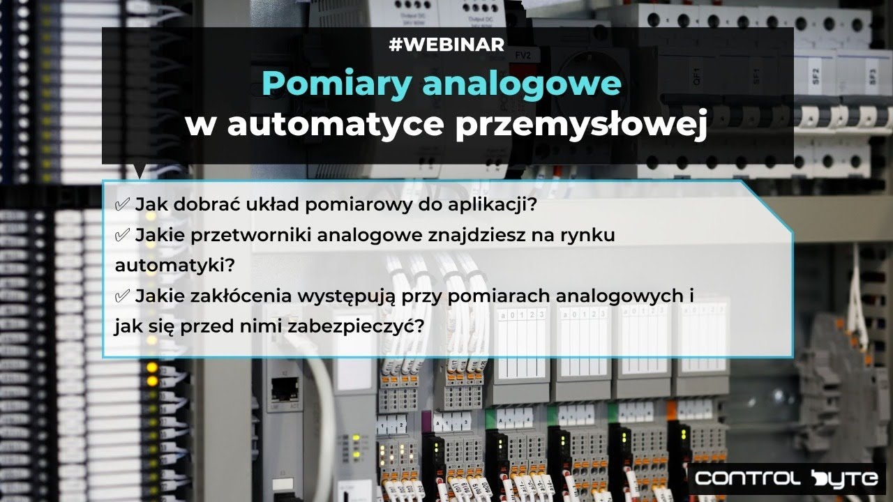 Pomiary analogowe  w automatyce przemysłowej