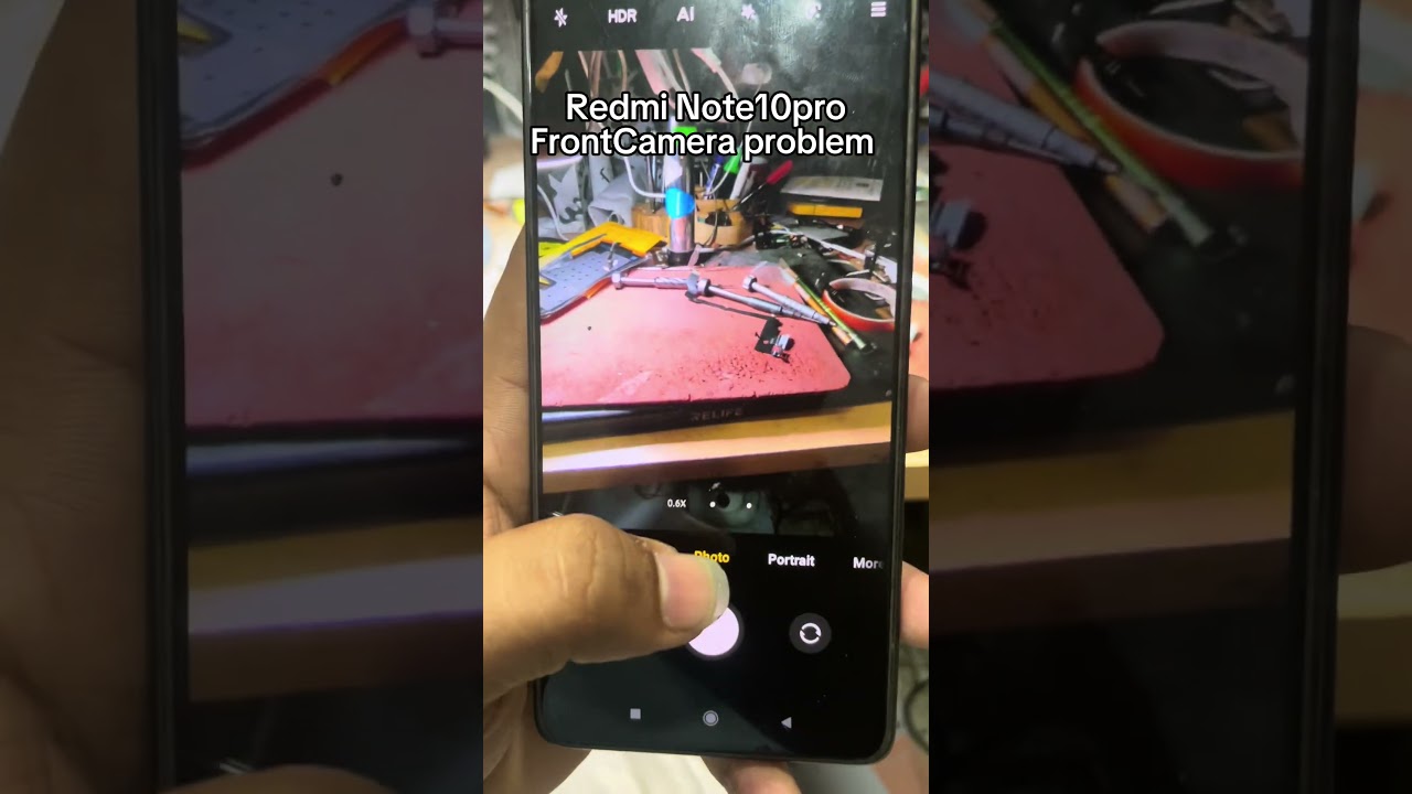 Redmi Note10pro front camera problem
