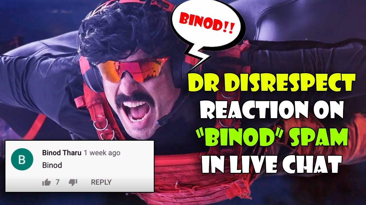 Dr DisRespect Reaction On 