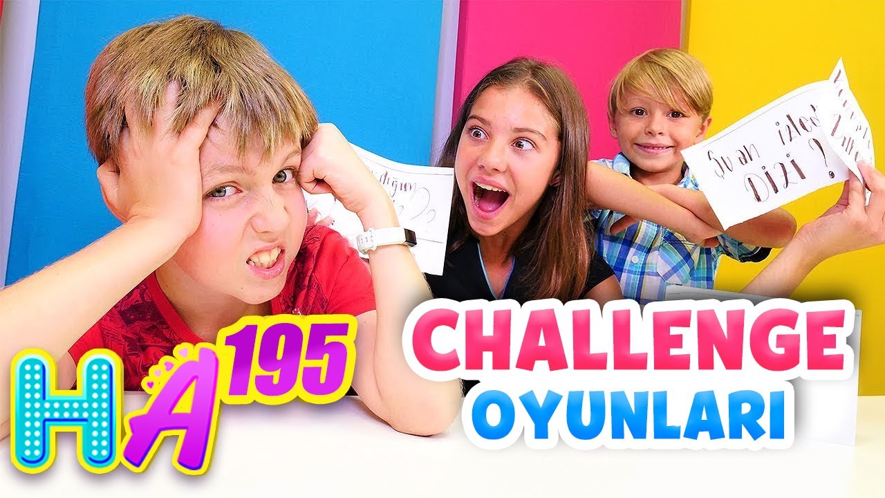 Hayal Ailesi. Komik challenge oyunu izle! Eğlenceli video