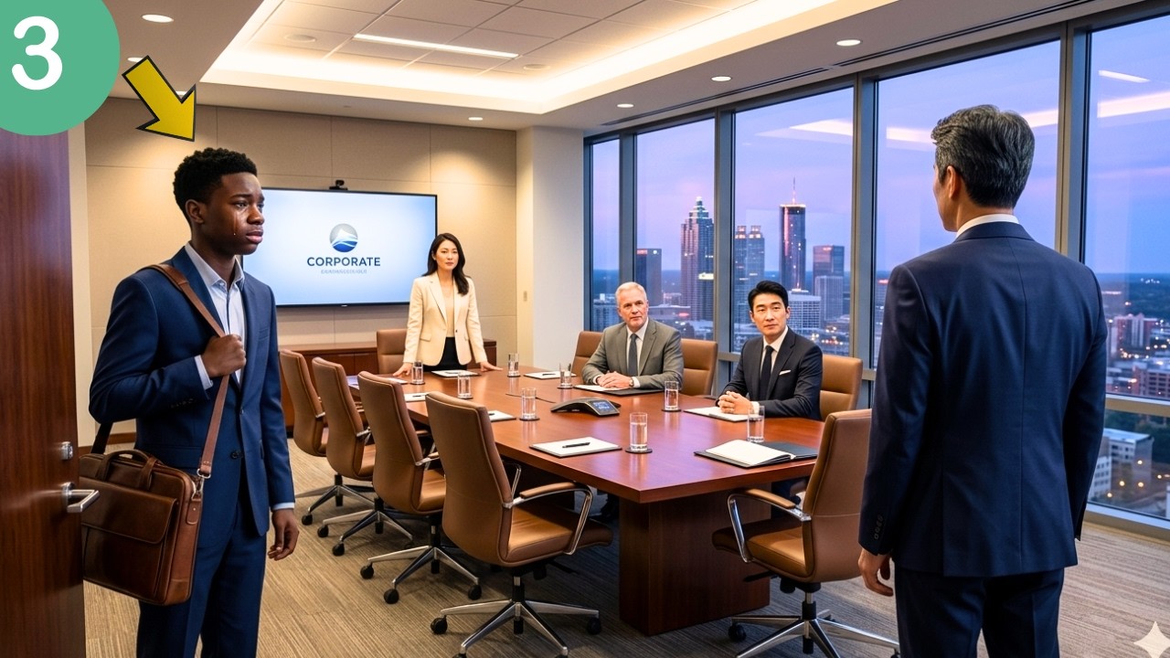 Sixteen Years Later — The Son He Abandoned Walked Into His Boardroom