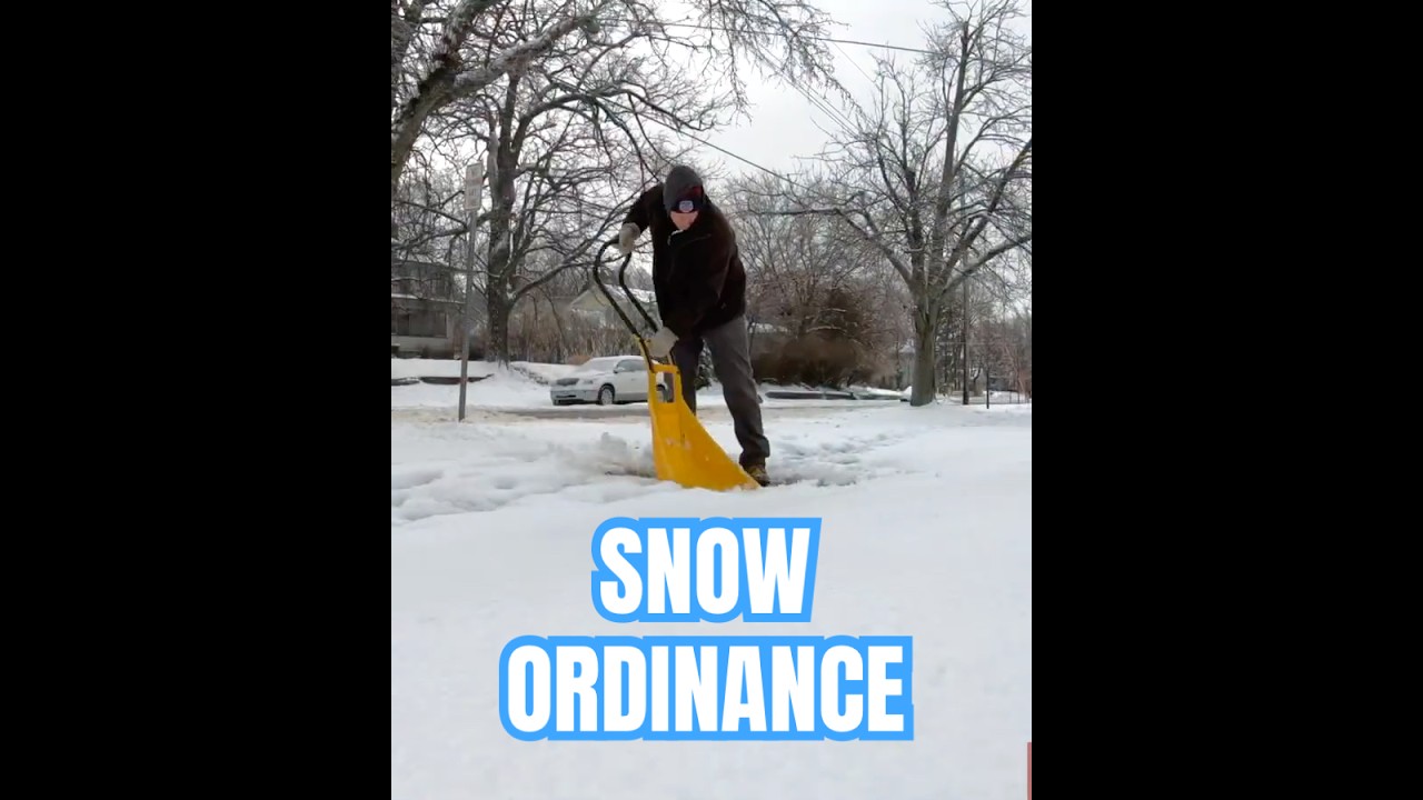 Iowa City Update: Snow Ordinance
