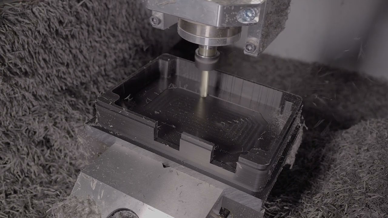 Machining Delrin Enclosure on Abdi Automation DGM3-1