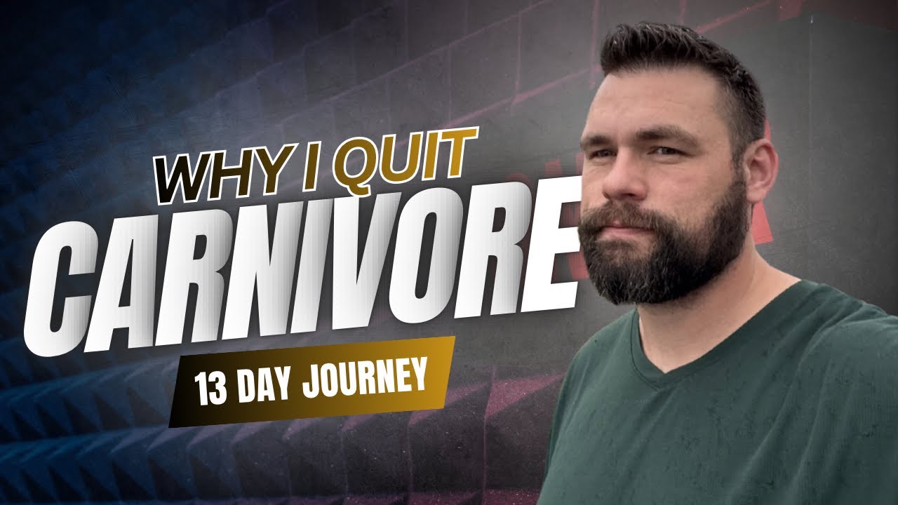 I Quit Carnivore | 13 Day Journey and Why I decided to go back to the Carnivore Diet