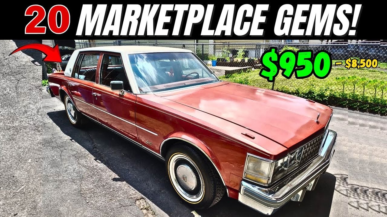 Facebook Marketplace Finds: 20 Classic Cars from $950 to $8,500