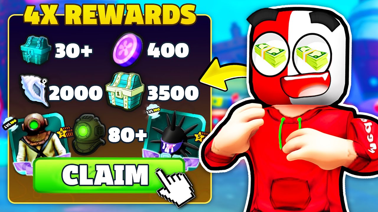 4X EVENT Got ME CRAZY EXOTIC REWARDS.. (SpongeBob TD)