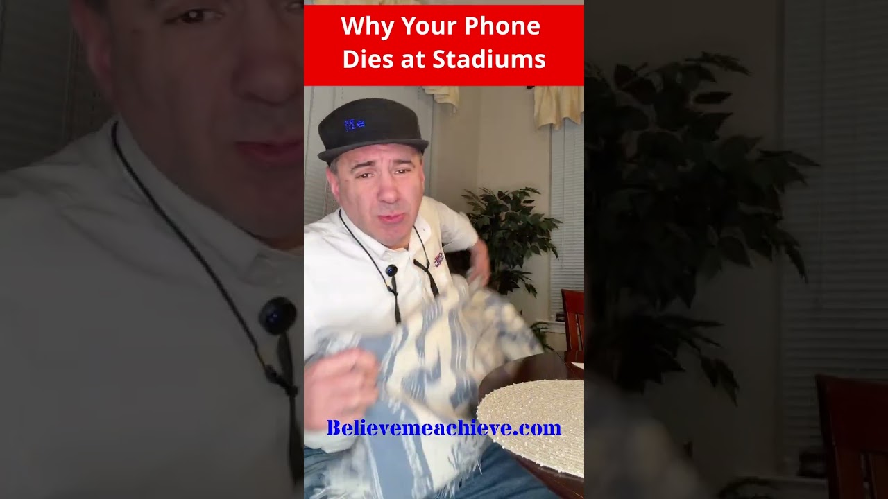 Do you know Why Your Phone Dies at Stadiums?