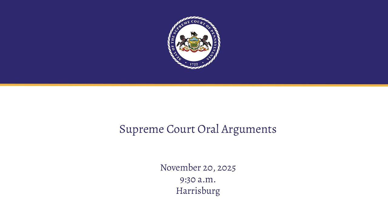 Supreme Court Oral Arguments - November 20, 2025