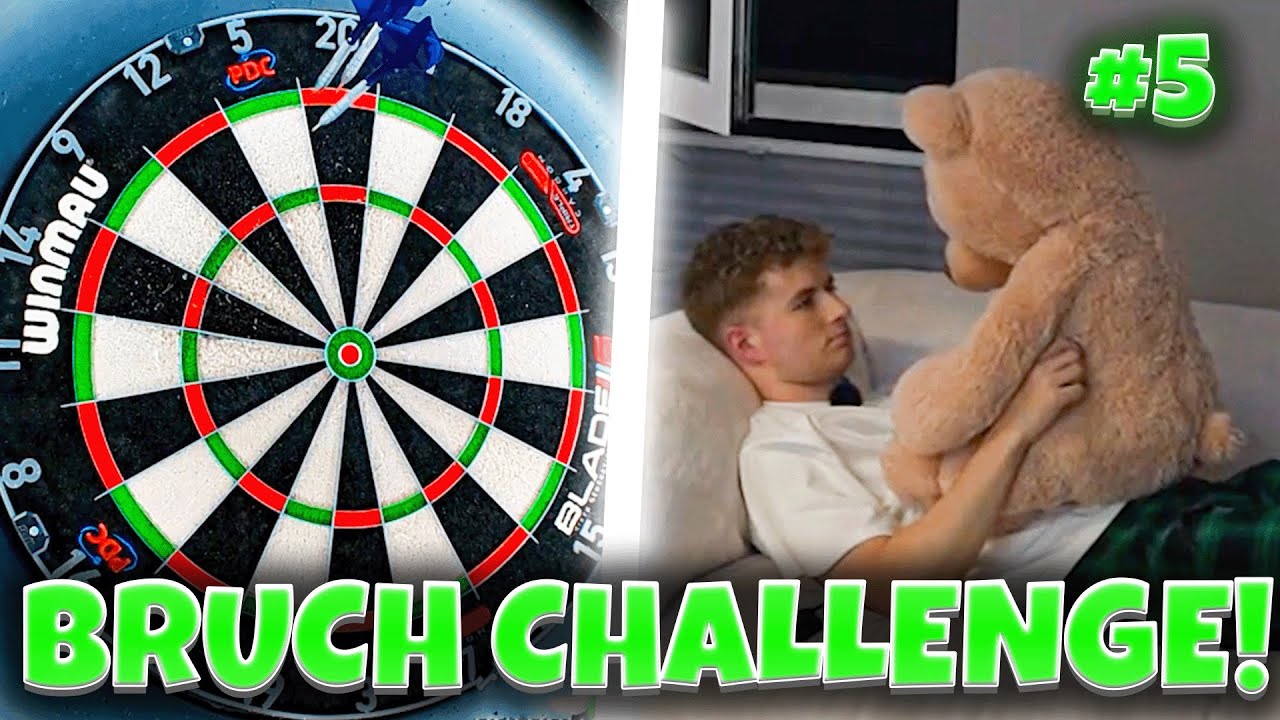 KREISLAUFPROBLEME wegen ZU KRASSER BRUCH CHALLENGE!😱🎯DART Bruch Challenge #5