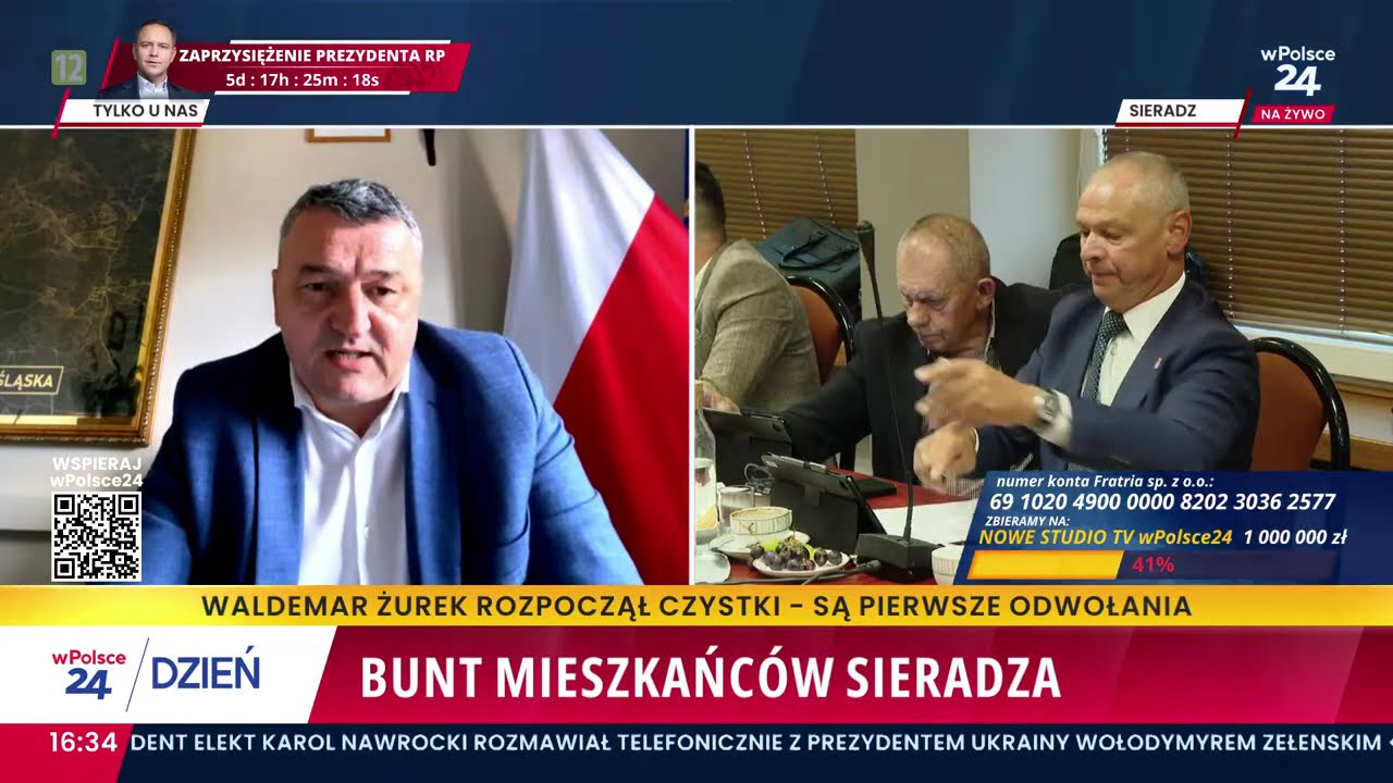 Bunt mieszkańców Sieradza przeciwko budowie centrum migracyjnemu