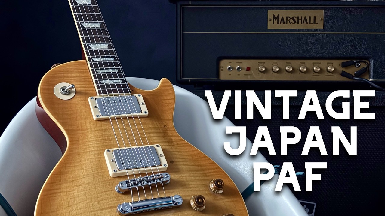 Vintage Japan PAF style humbuckers