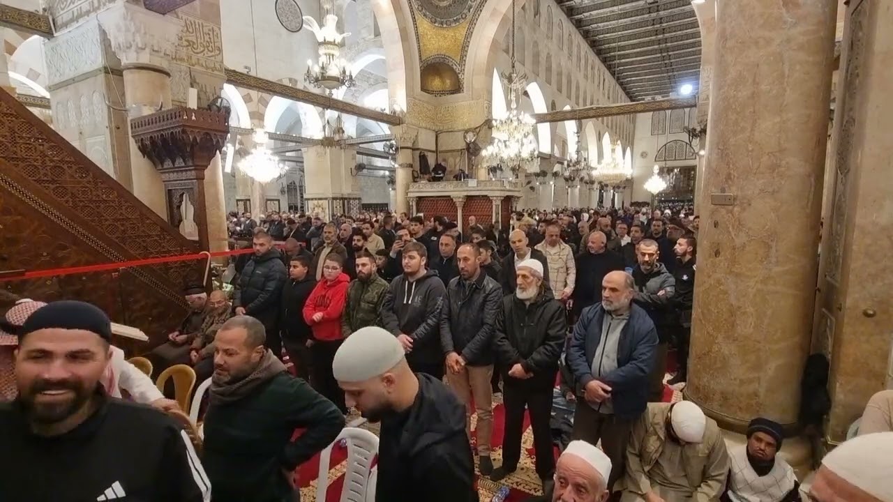 04 - أذان العشاء يرفعه شوكت صلاح من المسجد الأقصى - الخميس 2 رمضان (9) 1447 - 19 شباط (2) 2026م