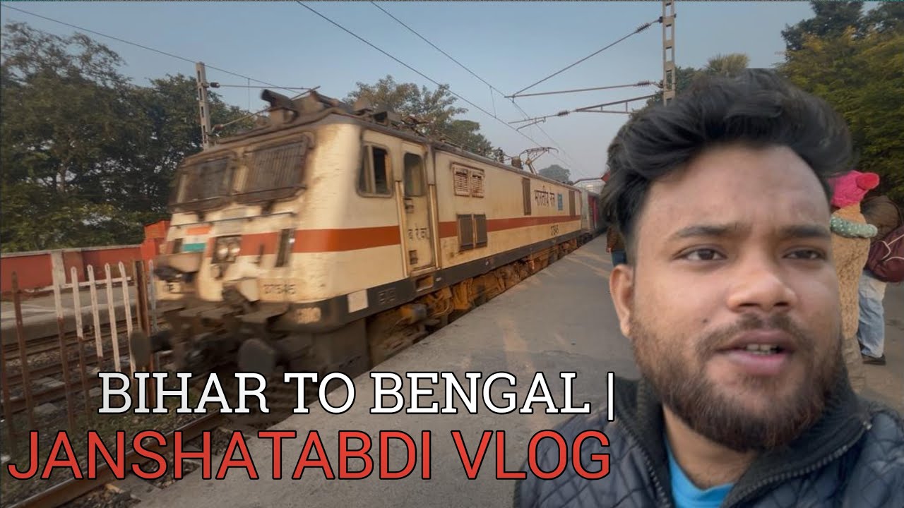 Hathidah to Howrah journey | Janshatabdi Express 