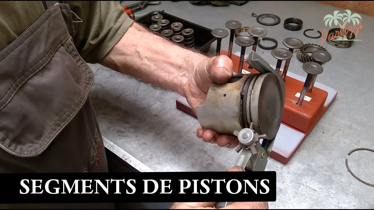 21 Révision du moteur – segments de pistons