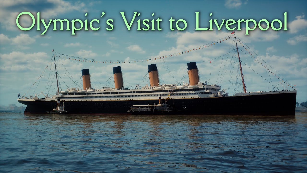 Olympic's Visit to Liverpool - June 1st, 1911