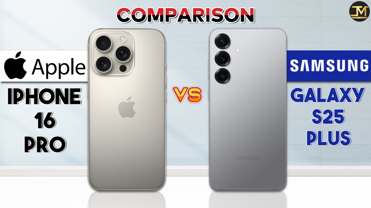 SAMSUNG Galaxy S25 Plus vs iPhone 16 Pro : Which Phone is Best❓😮