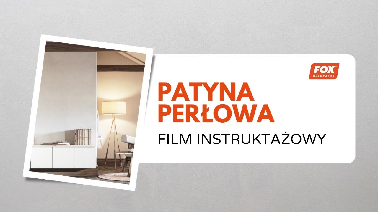 Farba o perłowym połysku? PATYNA PERŁOWA - zobacz jak nałożyć na ścianę.