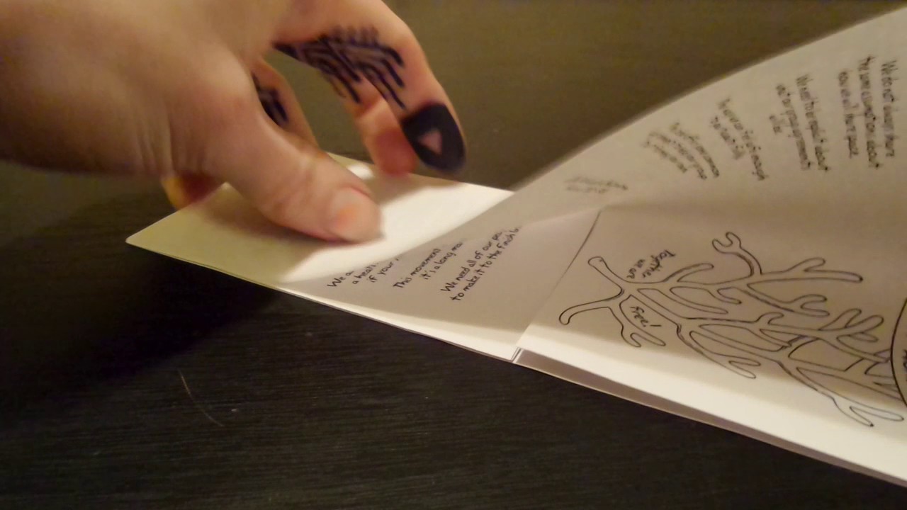 How to fold an 8-page zine