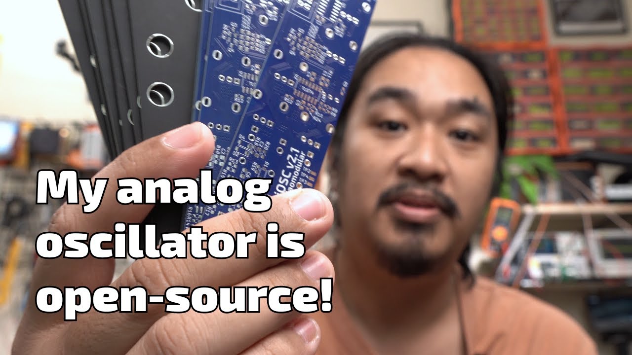 My files for the DIY analog oscillator are now available for free!