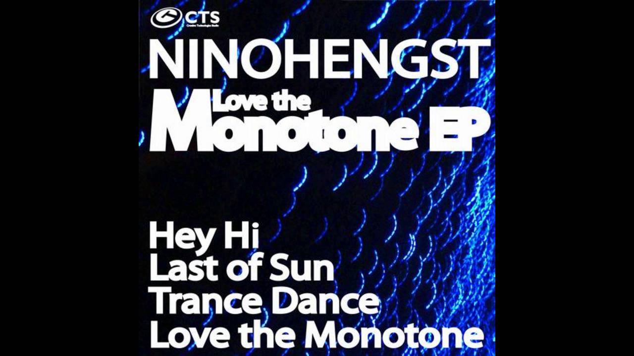 Ninohengst - Love The Monotone (Original Mix) - full track - HD -