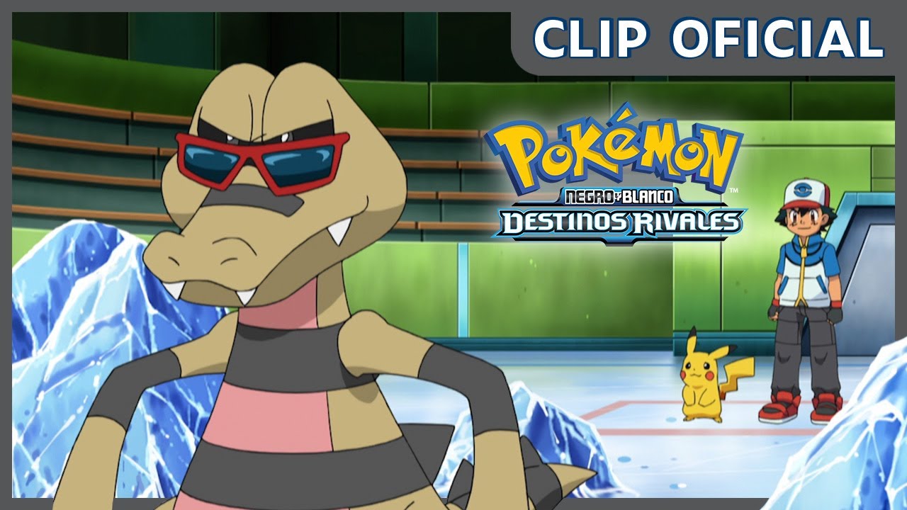 Beartic vs. Krokorok | Pokémon Negro y Blanco: Destinos rivales | Clip oficial