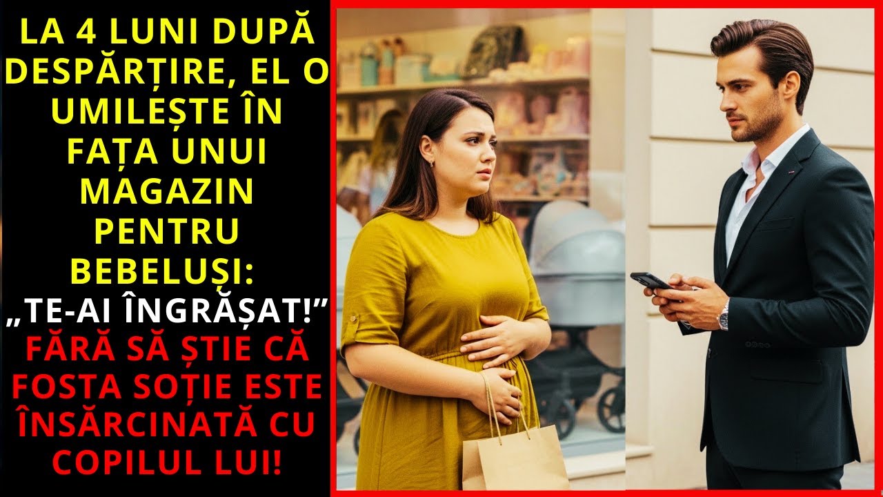 LA 4 LUNI DUPĂ DESPĂRȚIRE, O UMILEȘTE: „TE-AI ÎNGRĂȘAT!” FĂRĂ SĂ ȘTIE CĂ E GRĂVIDĂ CU COPILUL LUI!