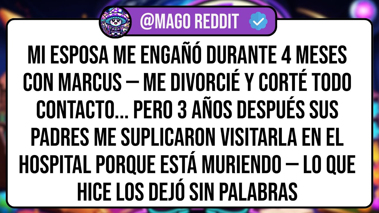 Mi Esposa Me Engañó Durante 4 Meses Con Marcus — Me Divorcié Y Corté Todo Contacto. Pero 3 Años ..