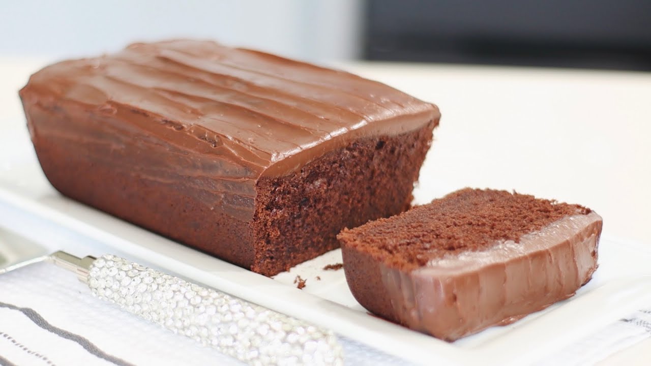 The best Chocolate Pound Cake Loaf | Baked from scratch