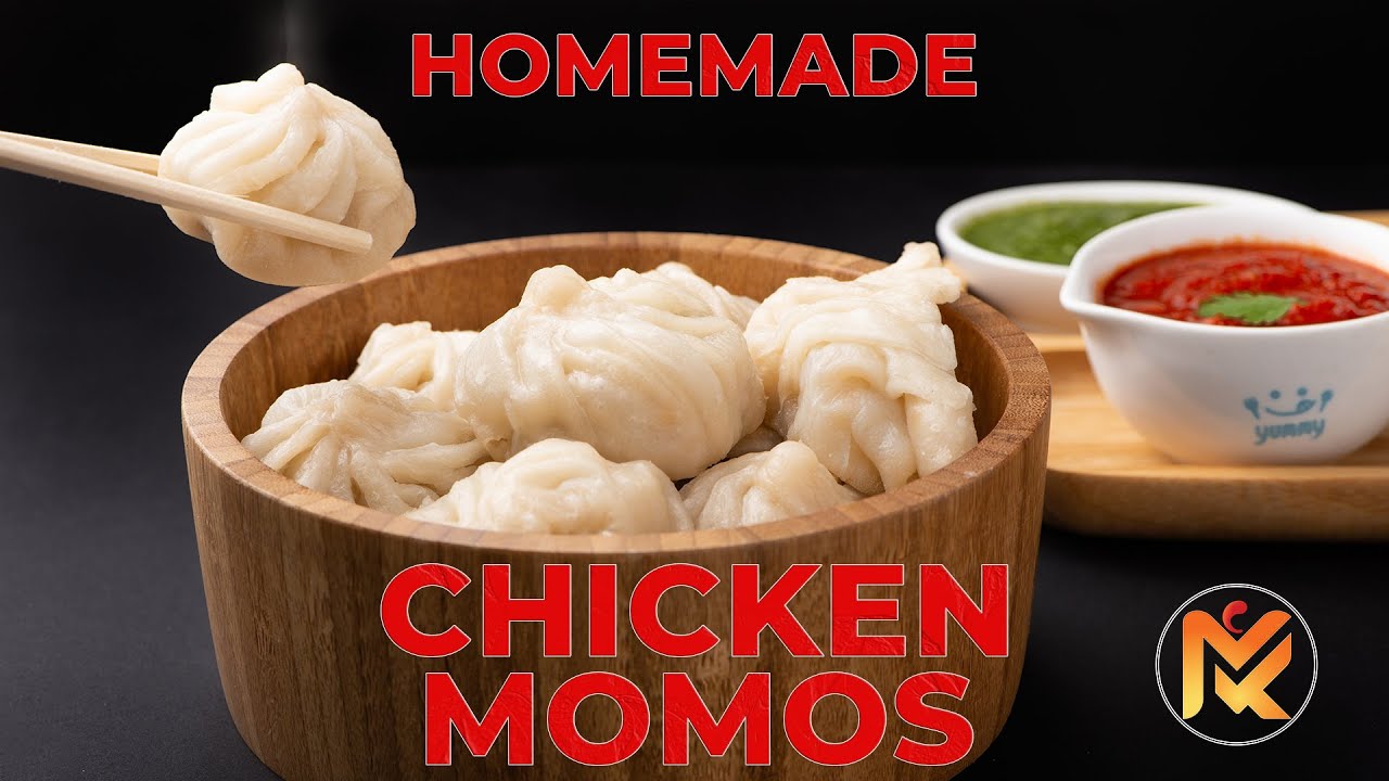 Chicken Momos | Homemade Steamed Momos Recipe