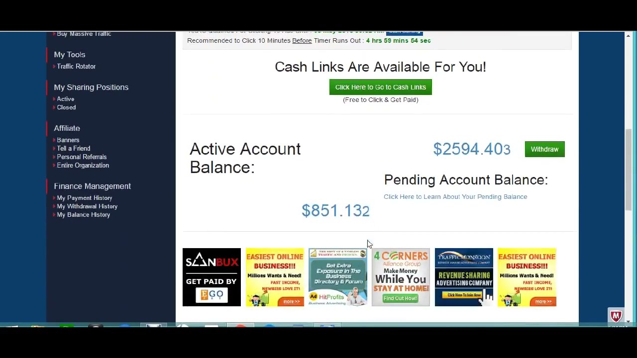 Traffic Monsoon calculator Scam