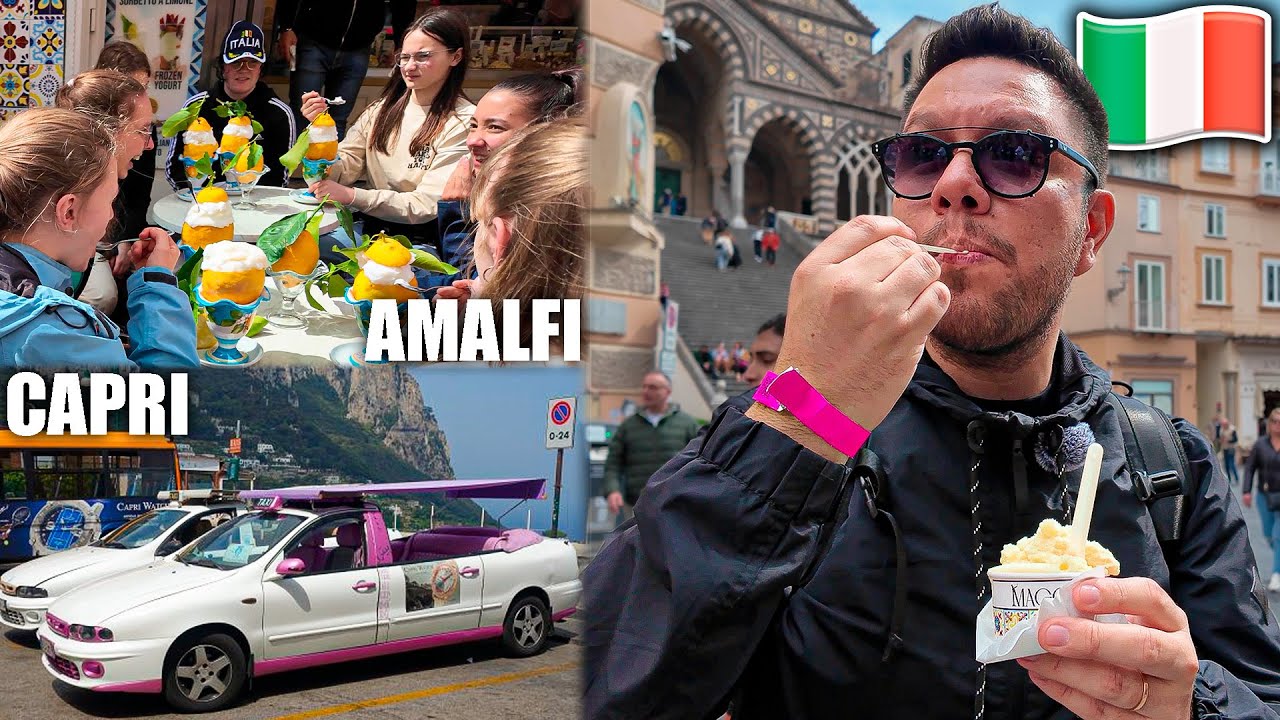 C&Oacute;MO ir a CAPRI desde N&Aacute;POLES 🇮🇹 - Visit&eacute; la COSTA AMALFITANA 🍋