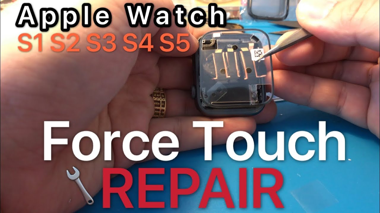 Apple Watch Force Touch Repair (USE pc change ur Subtitle)
