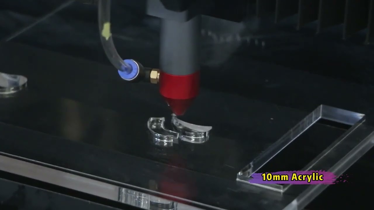 LaserMen LM-1530CF Dual use fiber co2 laser cutting machine for metal and nonmetal#lasermen