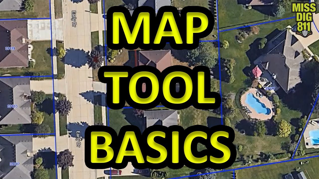 MISS DIG 811 Map Tool Basics Webinar 3-30-23