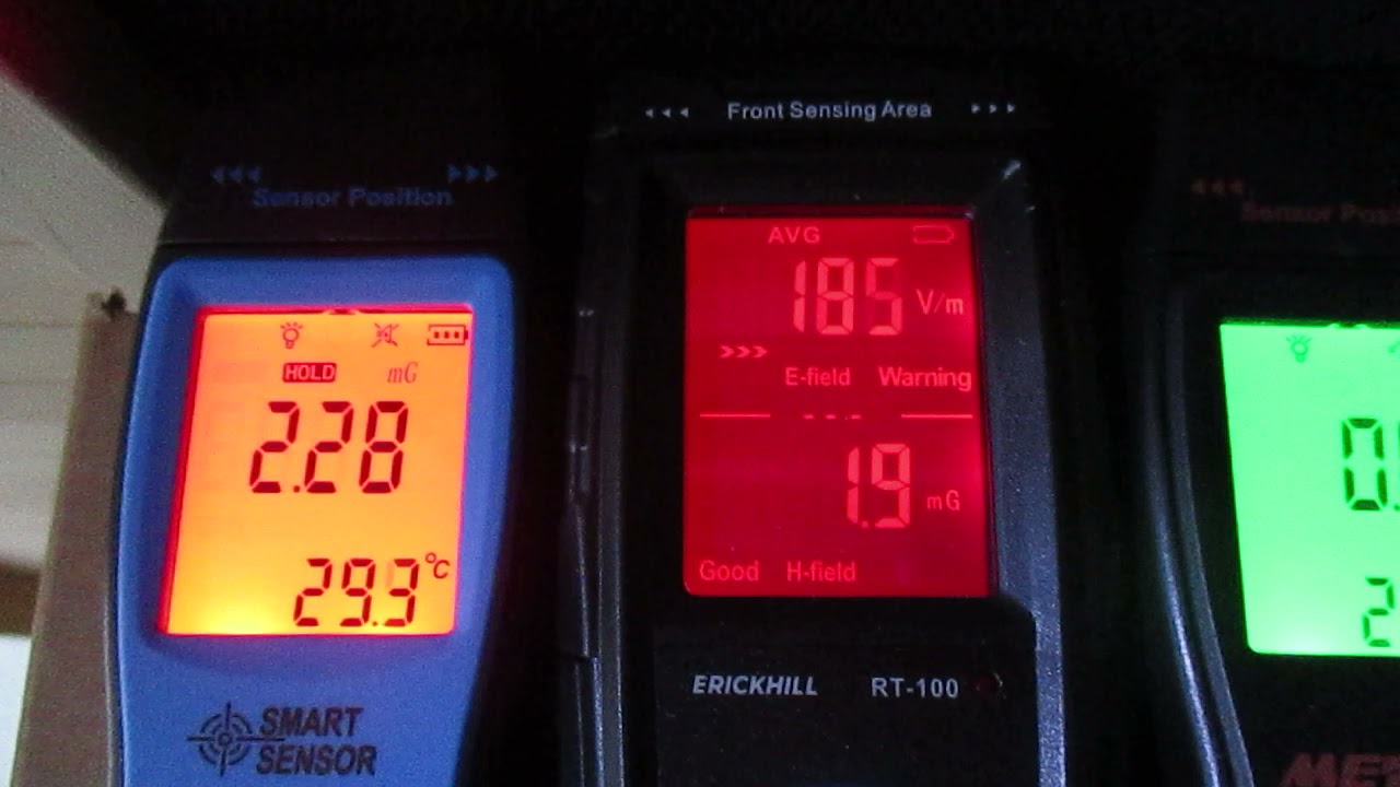 Golden Designs / Dynamic Sauna EMF Testing Using The Reliable Trifield EMF Meter Model TF2