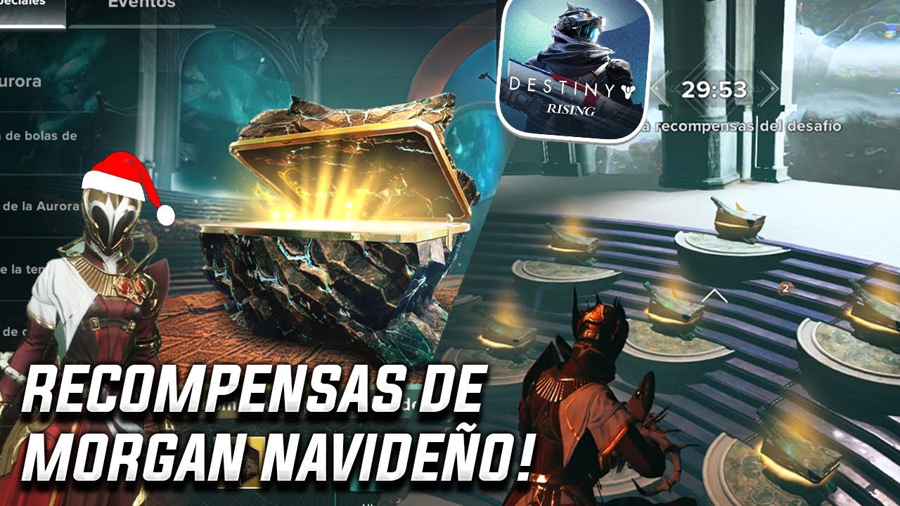 RECOMPENSAS DE MORGAN NAVIDEÑAS! | DESTINY RISING