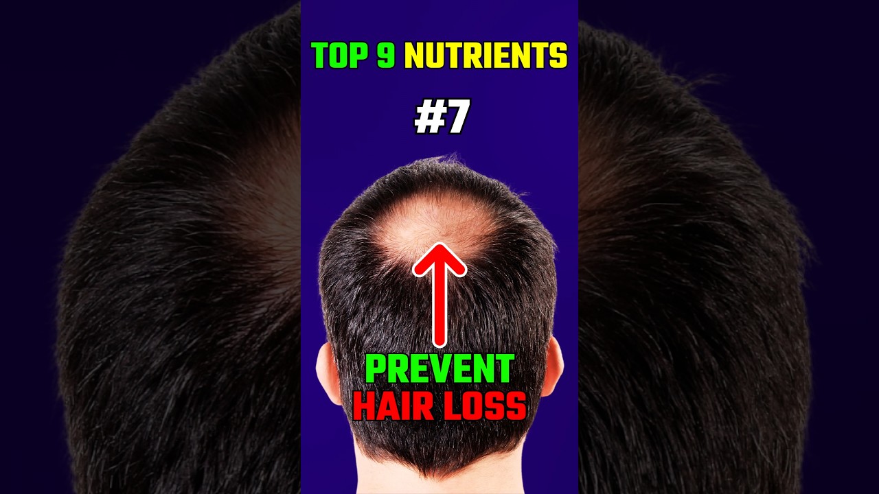PREVENT HAIR LOSS - Selenium #shorts