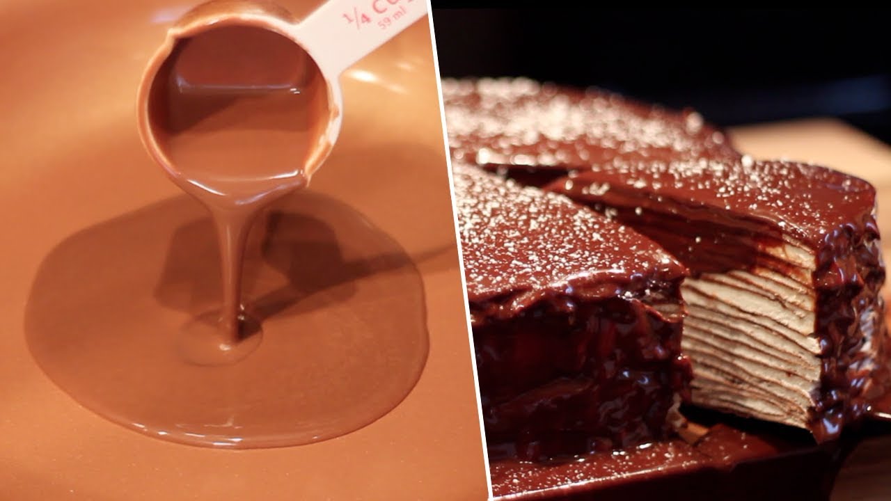 Обзор шоколадного блинного торта — тест Buzzfeed №123