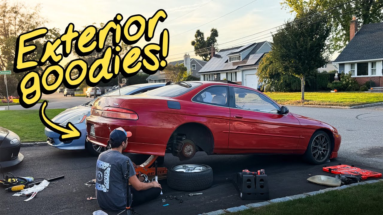 Giving My SC300 a Makeover with a KBD Lip, New Wheels, and Headlights!