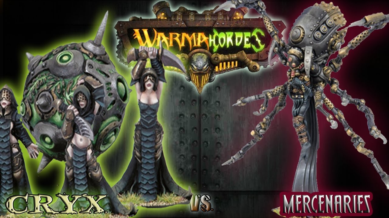 Warmachine & Hordes - Cryx (Witch Coven) vs. Mercenaries (Exulon) - 75pt Battle Report