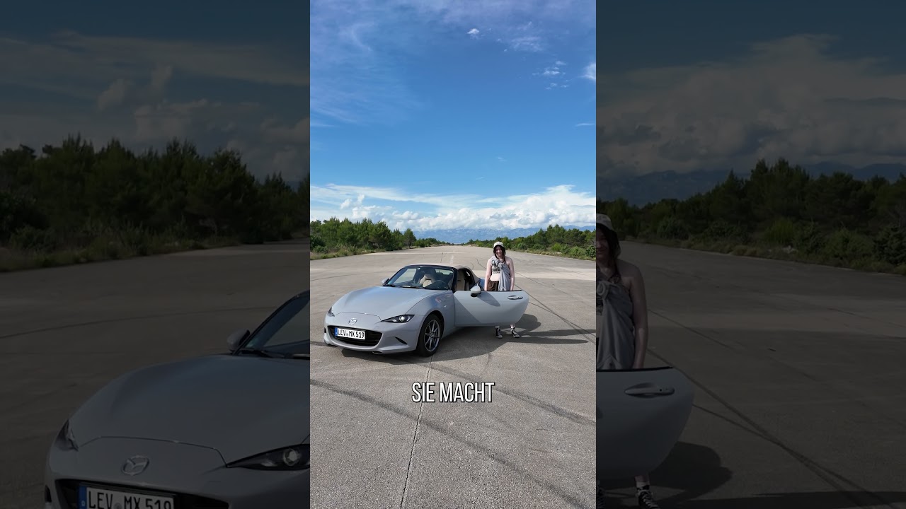 So einfach geht das #Verdeck vom #MazdaMX5 auf #Mazda #MX5 #auto #Cabrio #Roadster #Kazari