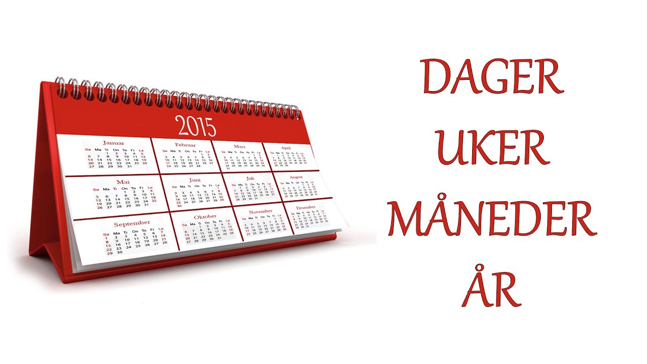 Norsk språk. I går - i dag - i morgen (Yesterday, Today, Tomorrow)