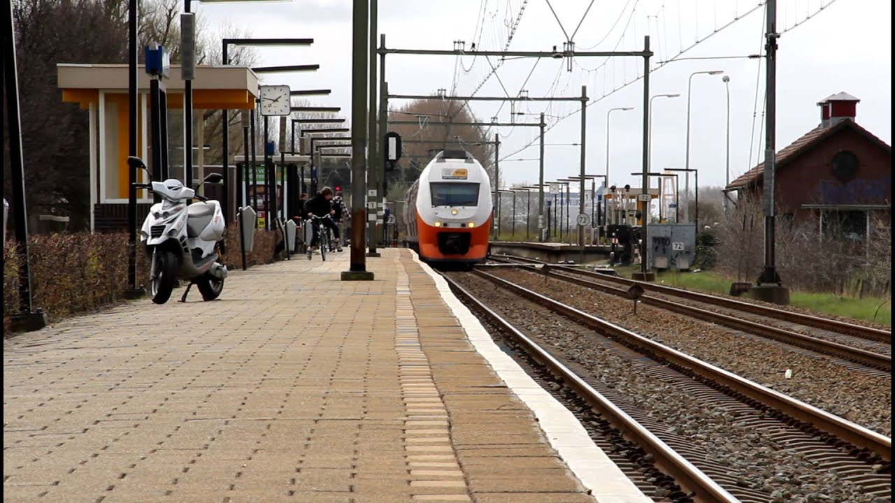 Olympische virm arriveerd op station Vlissingen-Souburg