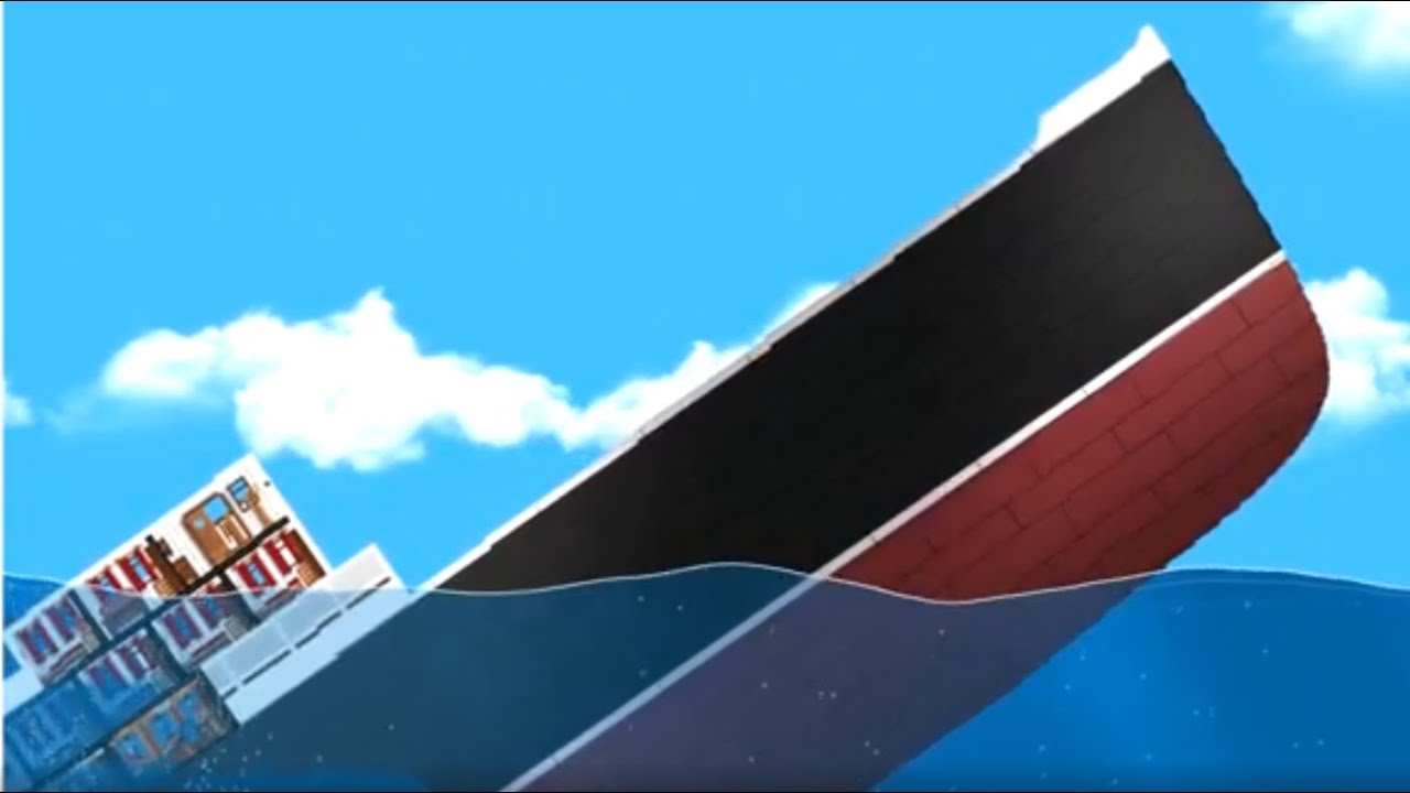 Sinking a large steamship in the Floating Sandbox - Part 3