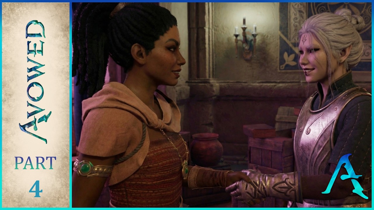 Avowed - Playthrough - Part 4 (Female Envoy, Court Augur) (PS5) | No Commentary