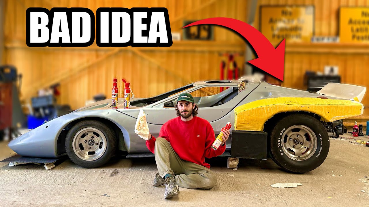 I Tried to Widebody My Abandoned 80s Supercar&hellip; It Went Very Wrong