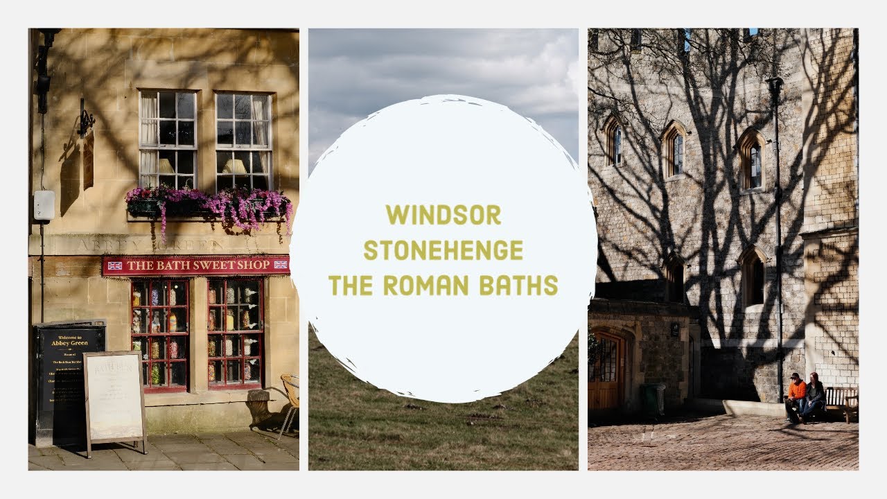 倫敦近郊一日遊 l 溫莎城堡 Windsor Castle、巨石陣 Stonehenge、巴斯羅馬浴場 The Roman Baths