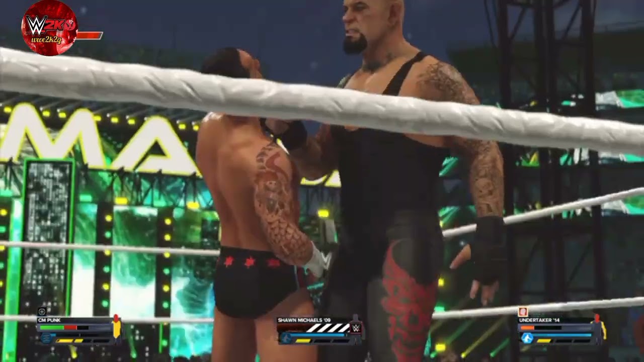 Cm punk VC The Undertaker